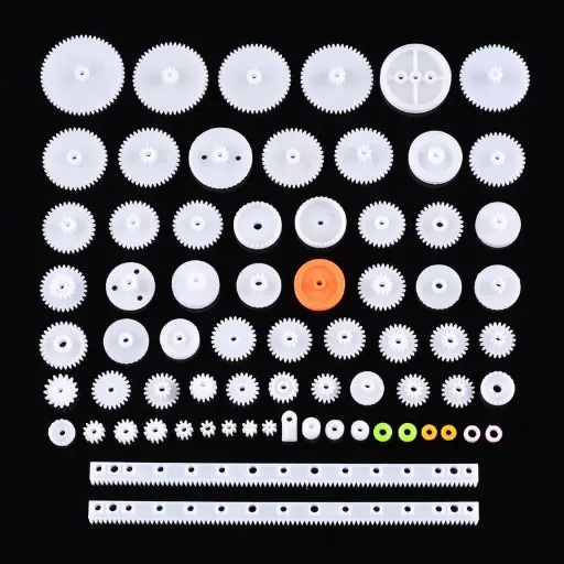 [1006] 75pcs. Gears Assorted Kit for DIY Robotics and Household Repair 