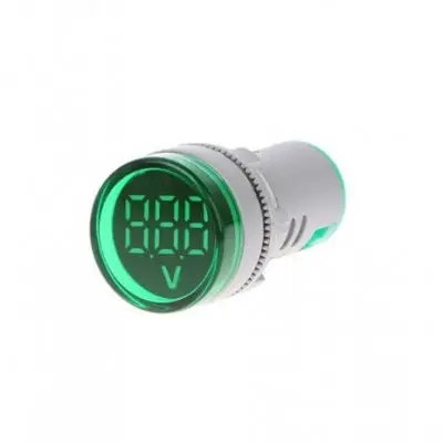 [1021] AC20-500V 22mm AD16-22DSV digital voltmeter Indicator with Big Digital Tube