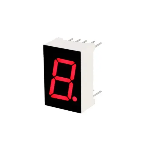 [1024] 0.56 inch Red 1 Digit 7 Segment LED Display 10pin AC219 Common Anode(CA) 