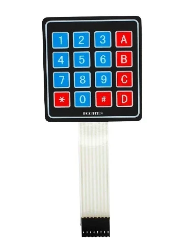 [1025] 4x4 Matrix Membrane Type Keypad -16 Keys 